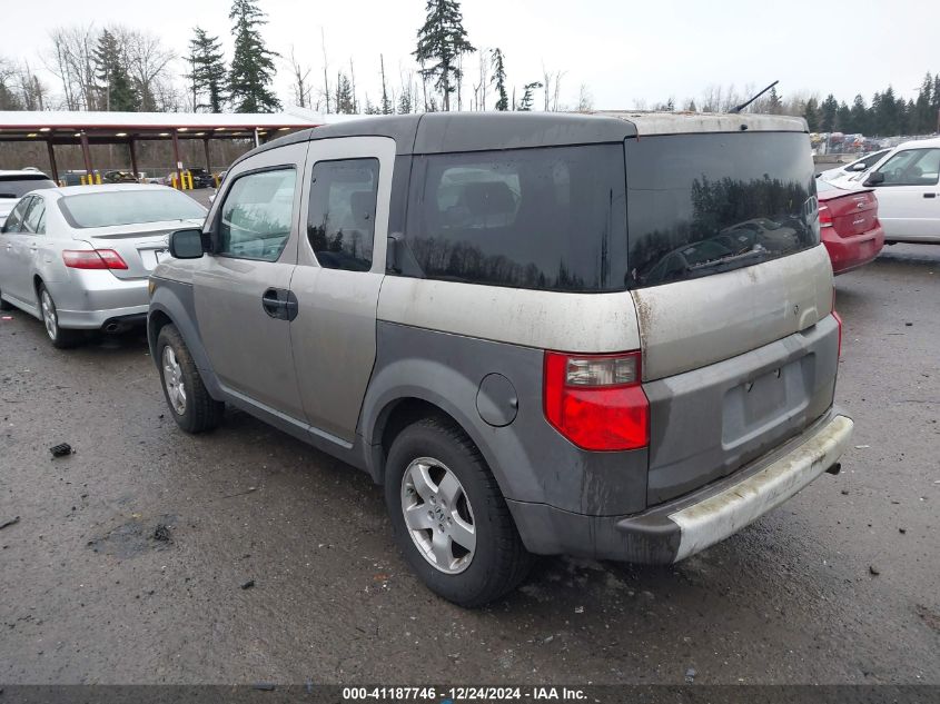 2003 Honda Element Ex VIN: 5J6YH28573L008553 Lot: 41187746