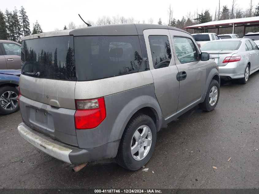 2003 Honda Element Ex VIN: 5J6YH28573L008553 Lot: 41187746