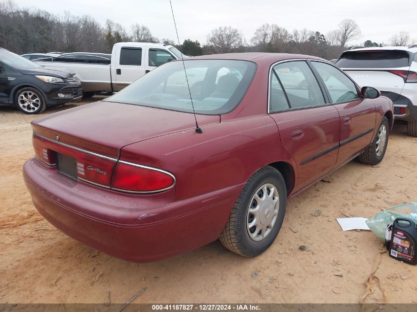 2005 Buick Century VIN: 2G4WS52J551146022 Lot: 41187827