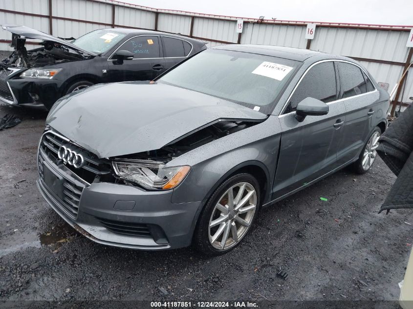 2016 Audi A3 2.0T Premium VIN: WAUE8GFF2G1080406 Lot: 41187851