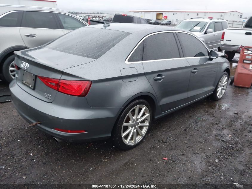 2016 Audi A3 2.0T Premium VIN: WAUE8GFF2G1080406 Lot: 41187851