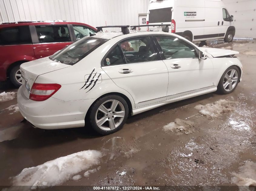 2010 Mercedes-Benz C-Class C 300 Sport/Luxury 4Matic VIN: WDDGF8BBXAR118392 Lot: 41187872