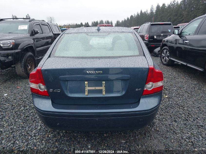 2006 Volvo S40 2.4I VIN: YV1MS390362214519 Lot: 41187881