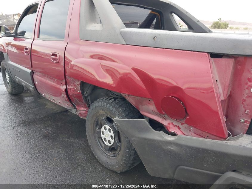 2004 Chevrolet Avalanche 1500 VIN: 3GNEC12T64G289291 Lot: 41187923