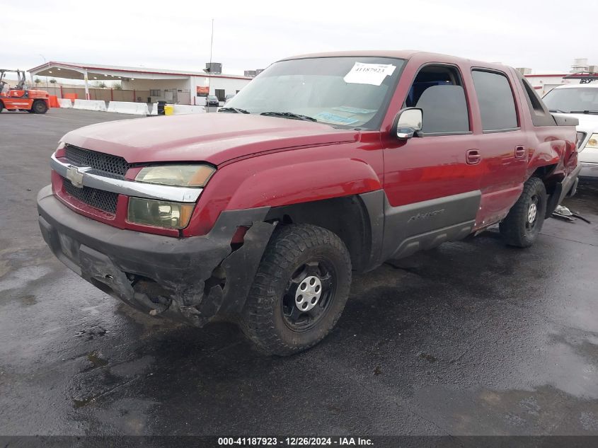 2004 Chevrolet Avalanche 1500 VIN: 3GNEC12T64G289291 Lot: 41187923