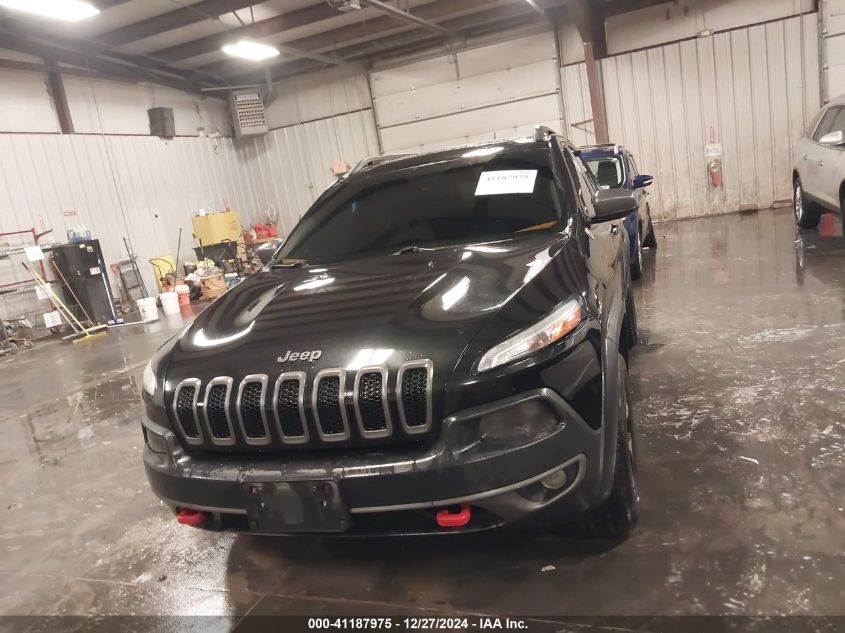 2015 Jeep Cherokee Trailhawk VIN: 1C4PJMBS8FW647639 Lot: 41187975