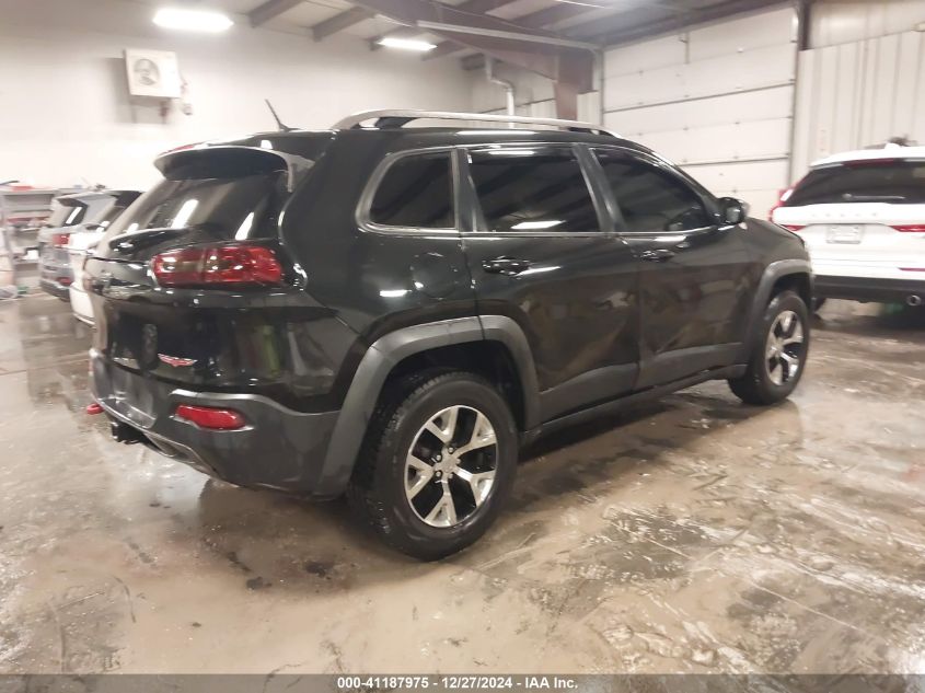 2015 Jeep Cherokee Trailhawk VIN: 1C4PJMBS8FW647639 Lot: 41187975