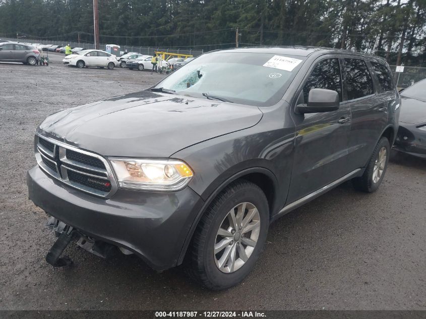 2014 Dodge Durango Sxt VIN: 1C4RDJAGXEC971235 Lot: 41187987