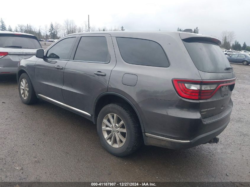 2014 Dodge Durango Sxt VIN: 1C4RDJAGXEC971235 Lot: 41187987