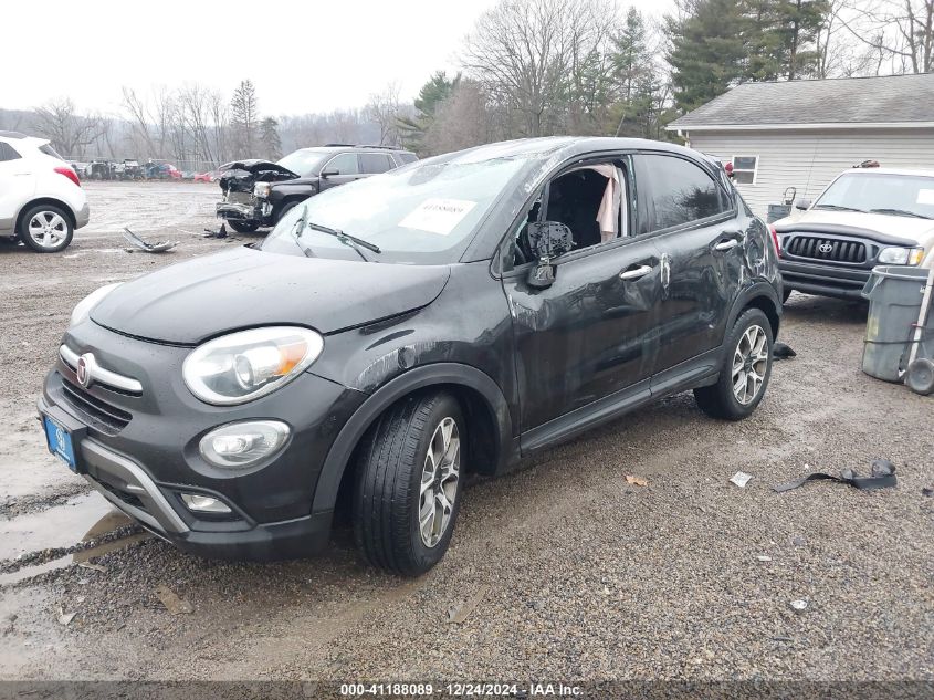 2016 Fiat 500X Trekking VIN: ZFBCFYCT0GP337792 Lot: 41188089