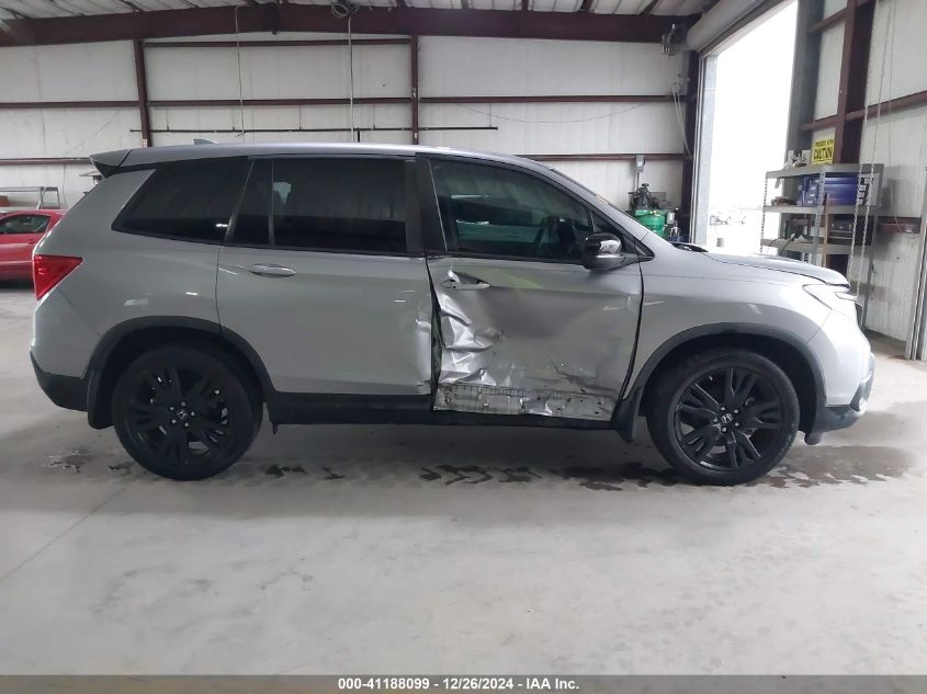 2019 Honda Passport Sport VIN: 5FNYF7H23KB011904 Lot: 41188099