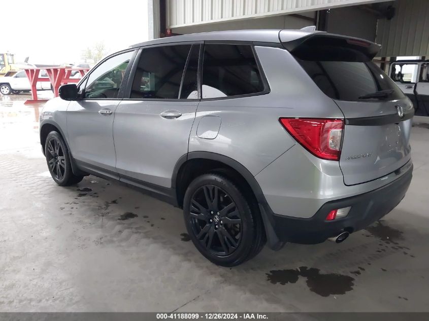 2019 Honda Passport Sport VIN: 5FNYF7H23KB011904 Lot: 41188099