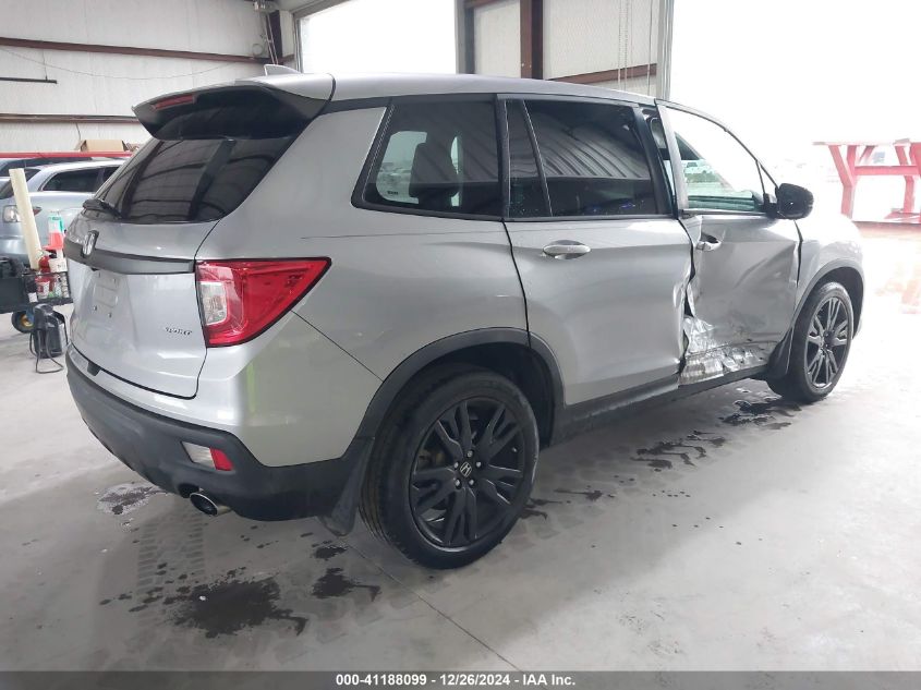 2019 Honda Passport Sport VIN: 5FNYF7H23KB011904 Lot: 41188099