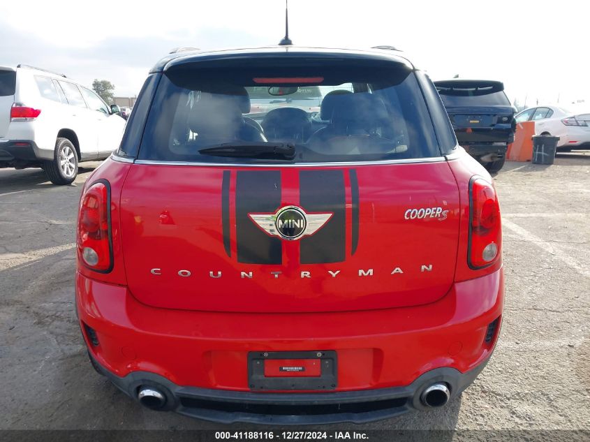 2015 Mini Countryman Cooper S VIN: WMWZC3C50FWT03158 Lot: 41188116