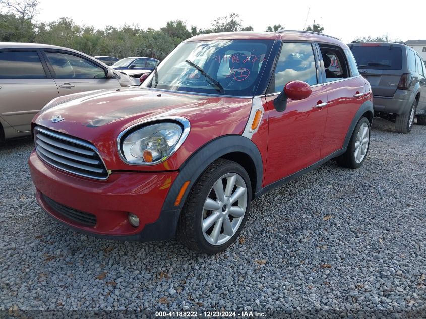 2014 Mini Countryman Cooper VIN: WMWZB3C54EWR39969 Lot: 41188222