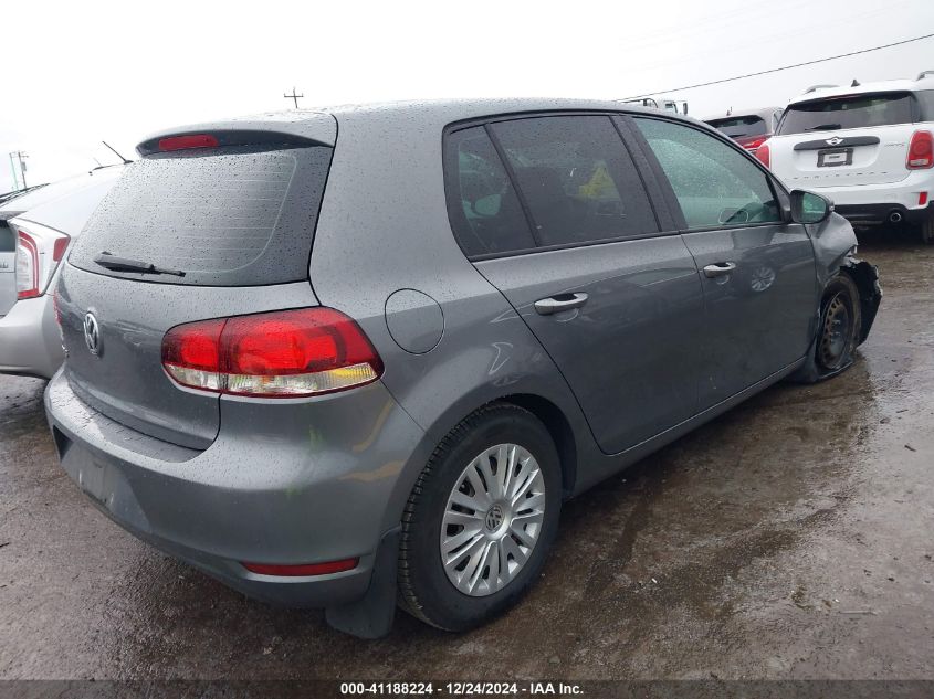 2013 Volkswagen Golf 2.5L 4-Door VIN: WVWDB7AJ1DW121117 Lot: 41188224