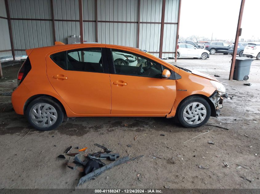 2016 Toyota Prius C Two VIN: JTDKDTB30G1589447 Lot: 41188247