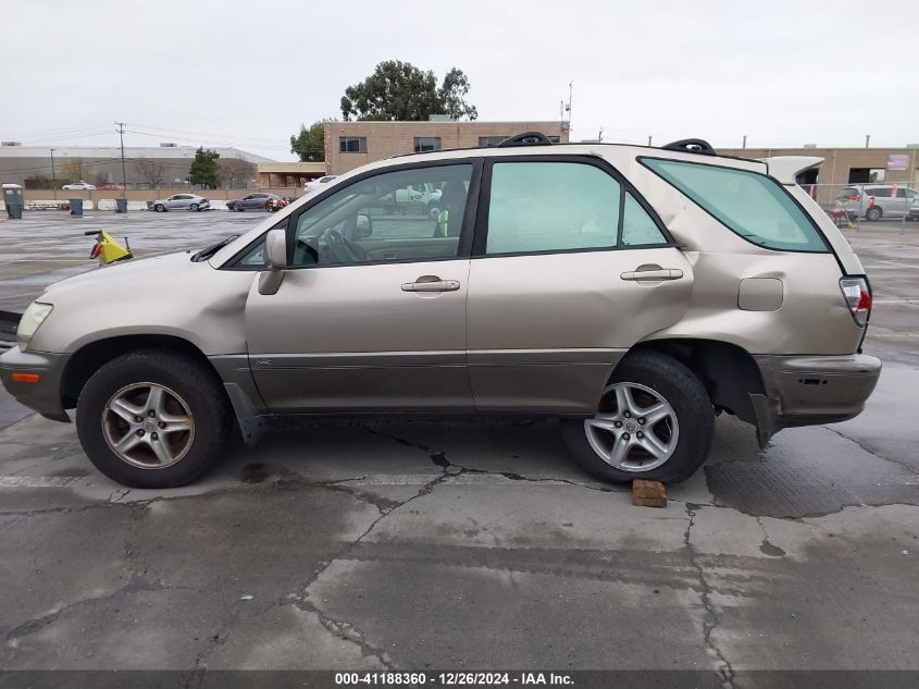 2002 Lexus Rx 300 VIN: JTJGF10U720130024 Lot: 41188360