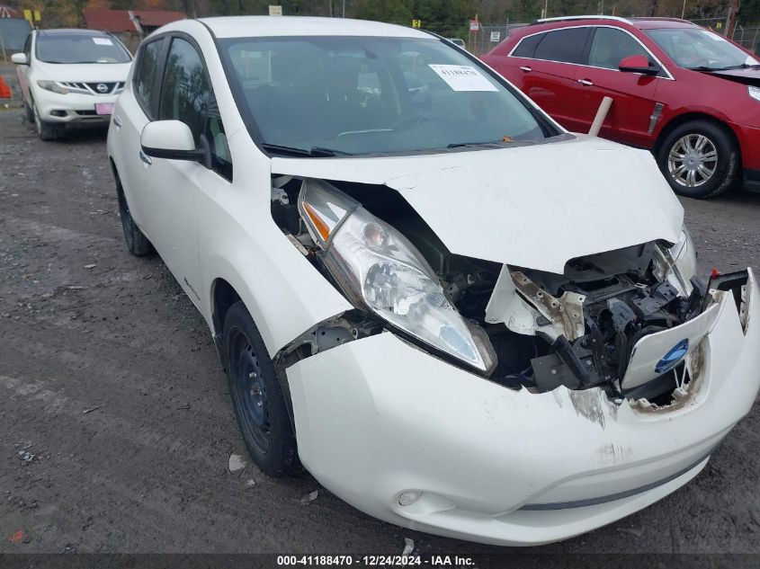 2015 Nissan Leaf S VIN: 1N4AZ0CP7FC318133 Lot: 41188470