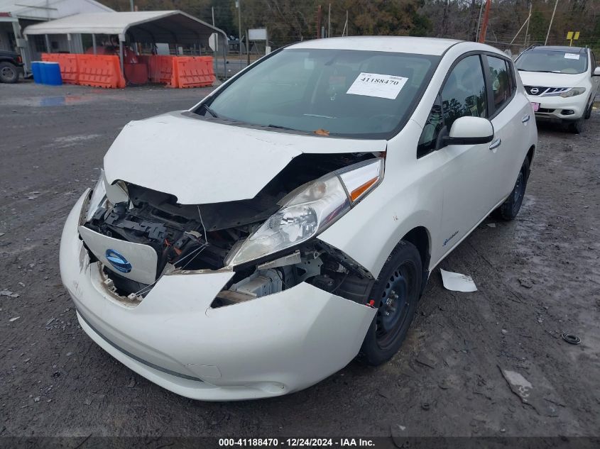 2015 Nissan Leaf S VIN: 1N4AZ0CP7FC318133 Lot: 41188470