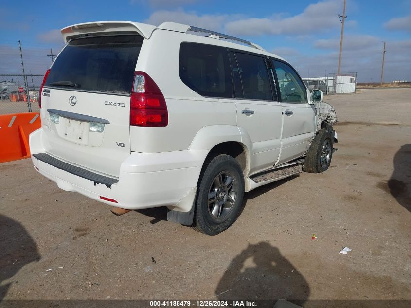 2008 Lexus Gx 470 VIN: JTJBT20X580157038 Lot: 41188479