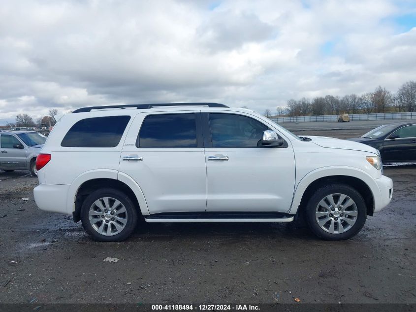 2013 Toyota Sequoia Limited 5.7L V8 VIN: 5TDJW5G17DS081760 Lot: 41188494