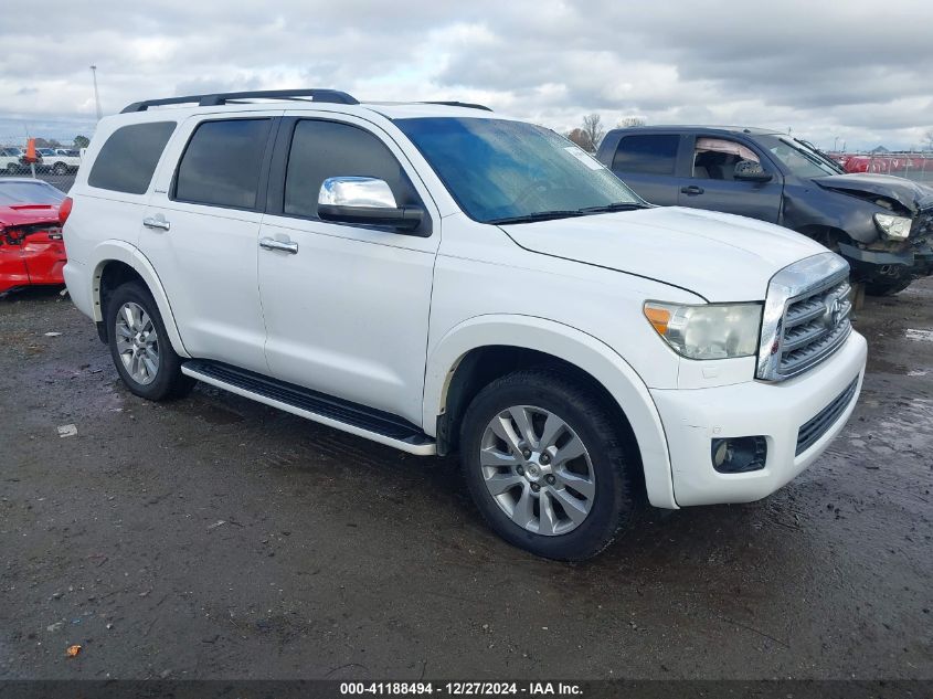 2013 Toyota Sequoia Limited 5.7L V8 VIN: 5TDJW5G17DS081760 Lot: 41188494