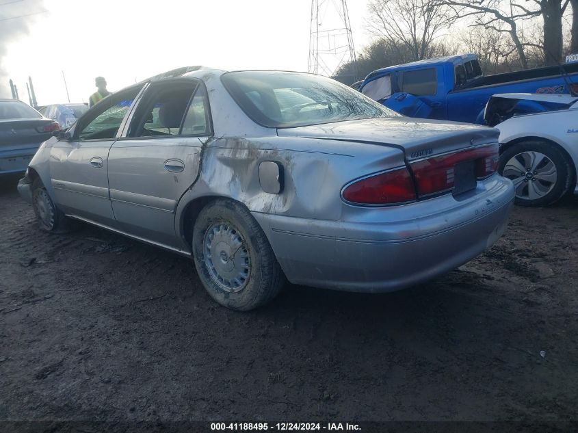 2002 Buick Century Custom VIN: 2G4WS52J321236393 Lot: 41188495