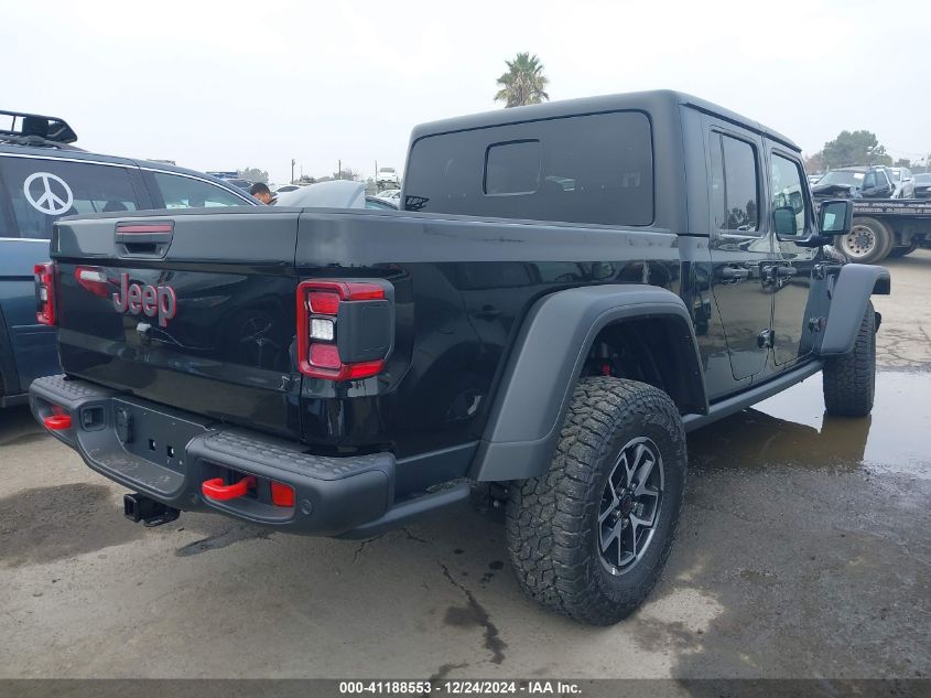 2024 Jeep Gladiator Rubicon/Rubicon X VIN: 1C6JJTBG1RL132801 Lot: 41188553