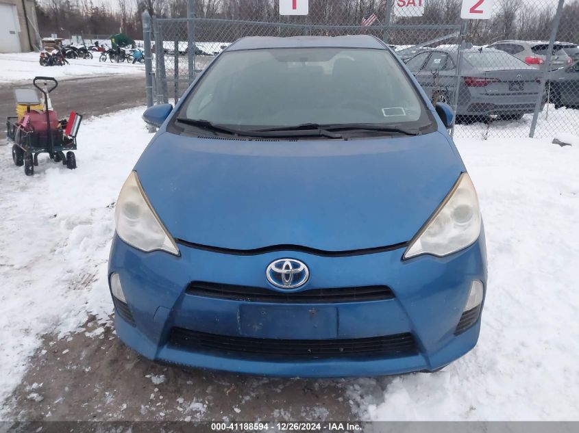 2013 Toyota Prius C Two VIN: JTDKDTB36D1538093 Lot: 41188594