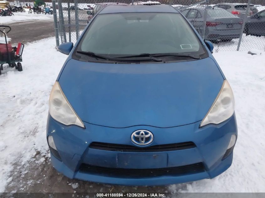 2013 Toyota Prius C Two VIN: JTDKDTB36D1538093 Lot: 41188594