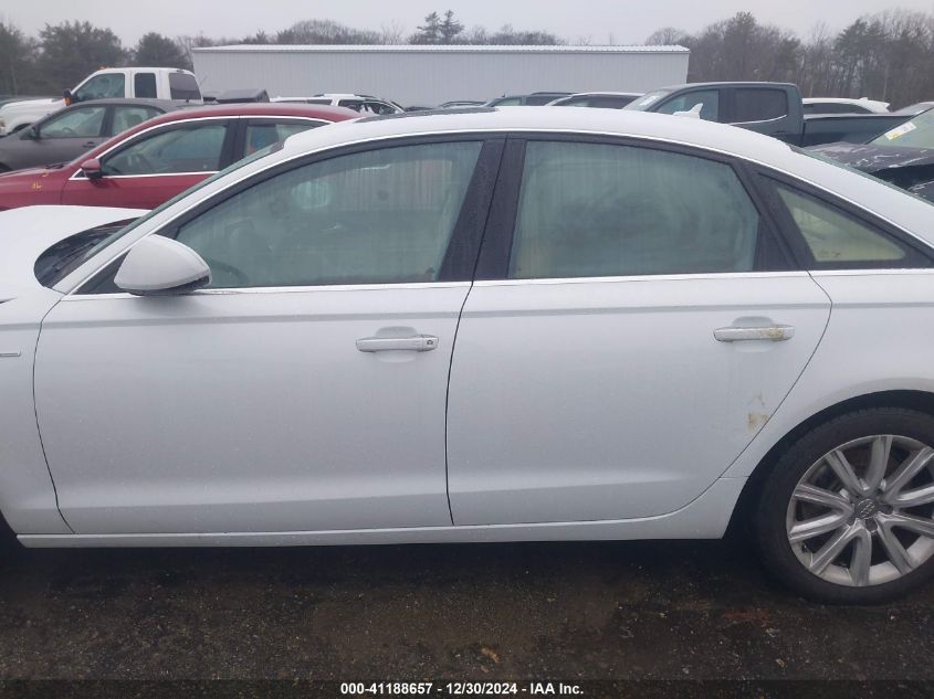 2014 Audi A6 3.0T Premium Plus VIN: WAUFGAFC7EN036336 Lot: 41188657