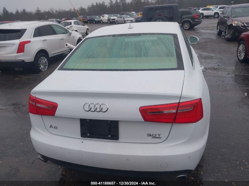 2014 Audi A6 3.0T Premium Plus VIN: WAUFGAFC7EN036336 Lot: 41188657