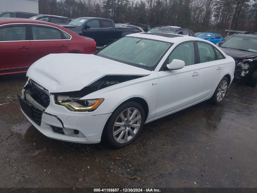 2014 Audi A6 3.0T Premium Plus VIN: WAUFGAFC7EN036336 Lot: 41188657