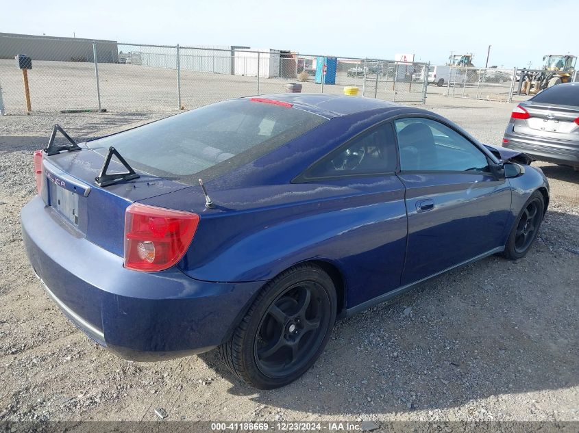 2004 Toyota Celica Gt VIN: JTDDR32T240172567 Lot: 41188669