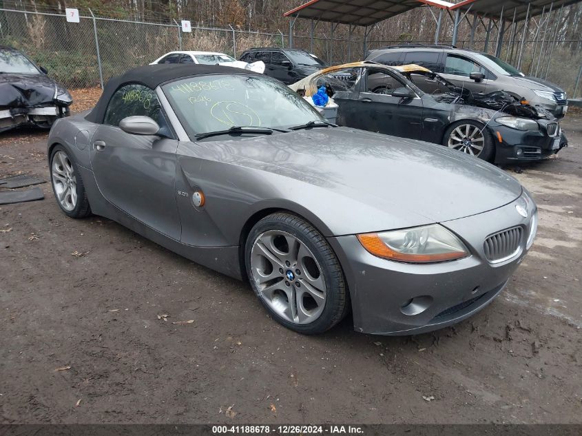 2003 BMW Z4 3.0I VIN: 4USBT53463LT22859 Lot: 41188678