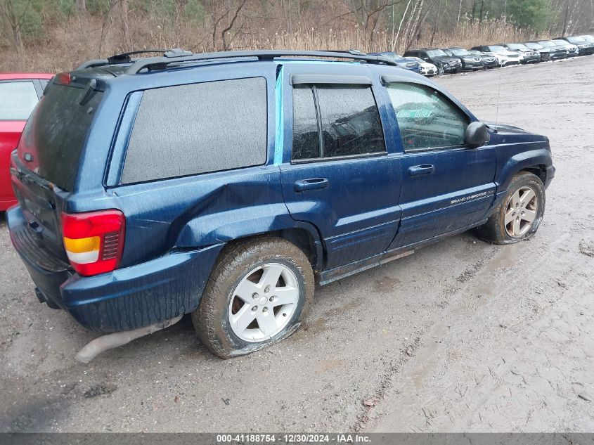 2003 Jeep Grand Cherokee Limited VIN: 1J8GW58N43C568435 Lot: 41188754