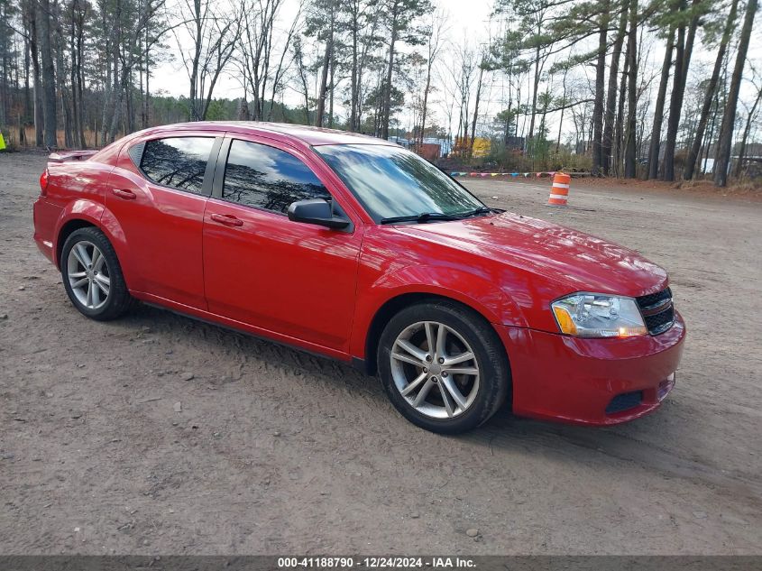 2014 Dodge Avenger Se VIN: 1C3CDZAB4EN220987 Lot: 41188790