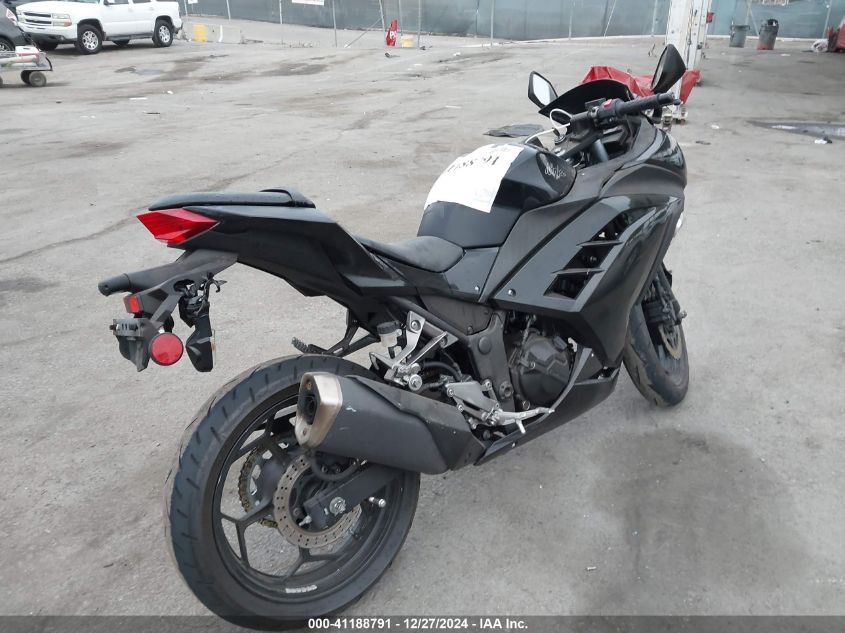 2014 Kawasaki Ex300 A VIN: JKAEX8A13EA004868 Lot: 41188791