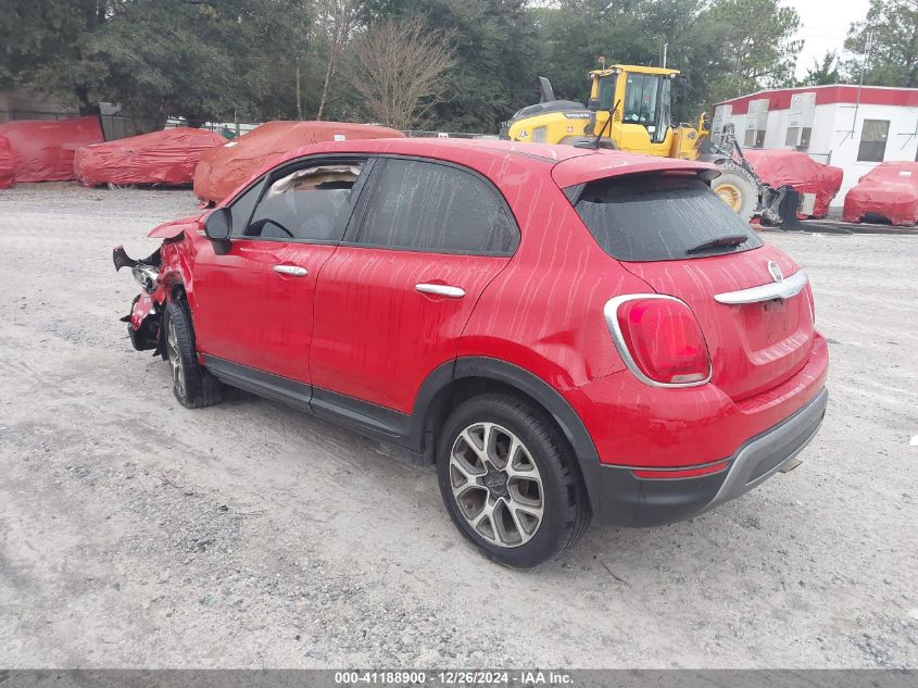 2016 Fiat 500X Trekking VIN: ZFBCFXCT3GP388243 Lot: 41188900