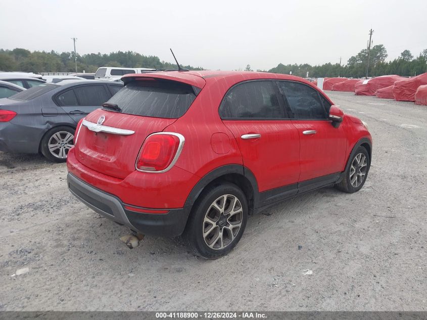 2016 Fiat 500X Trekking VIN: ZFBCFXCT3GP388243 Lot: 41188900