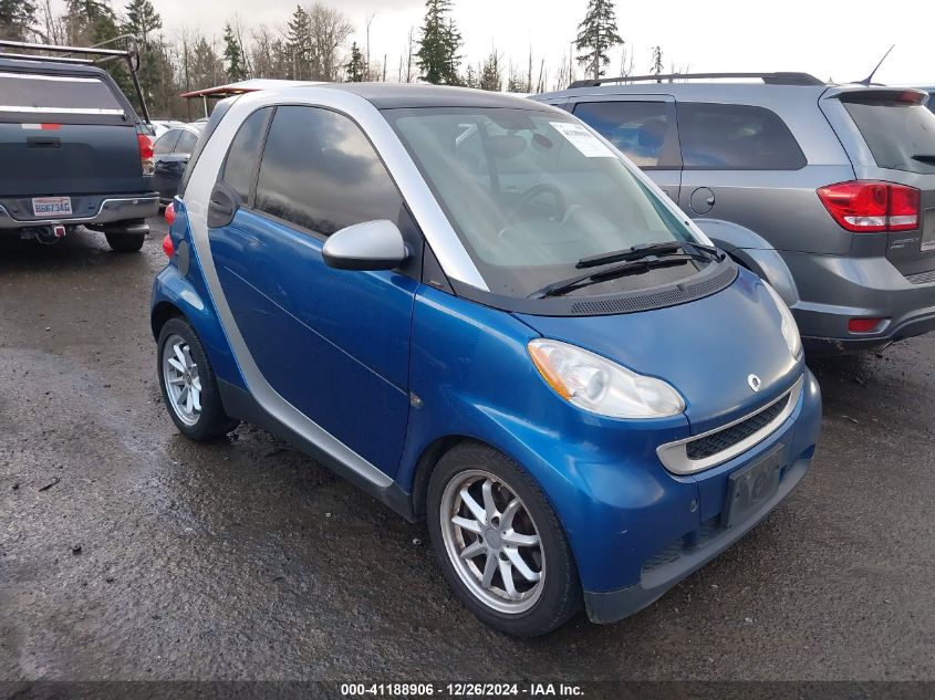 2008 Smart Fortwo Passion/Pure VIN: WMEEJ31X88K126575 Lot: 41188906