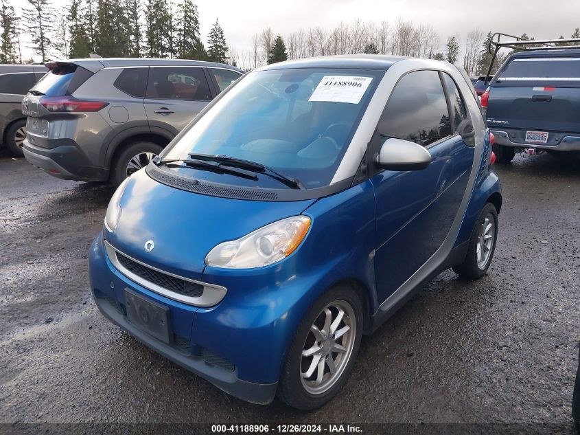 2008 Smart Fortwo Passion/Pure VIN: WMEEJ31X88K126575 Lot: 41188906