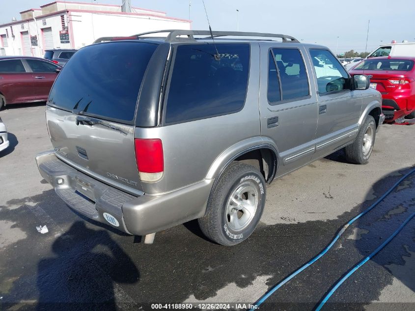 2001 Chevrolet Blazer Lt VIN: 1GNCS13W312125925 Lot: 41188950