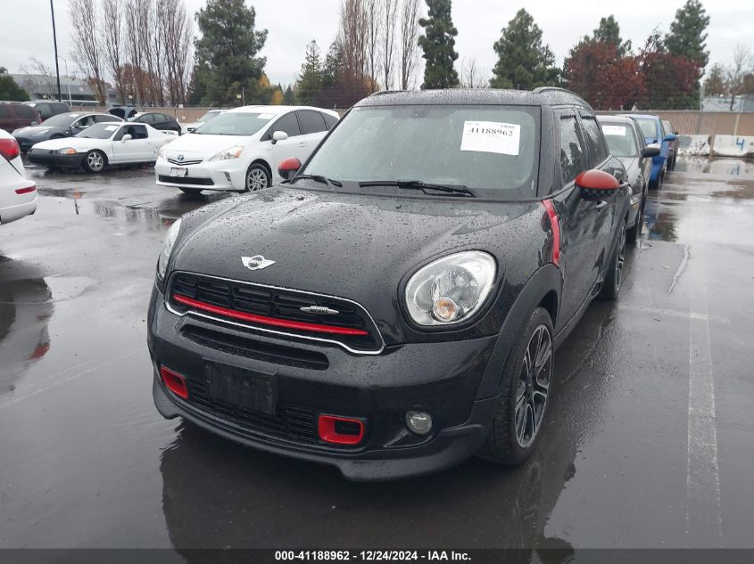 2016 Mini Countryman John Cooper Works VIN: WMWXD1C56GWS95271 Lot: 41188962