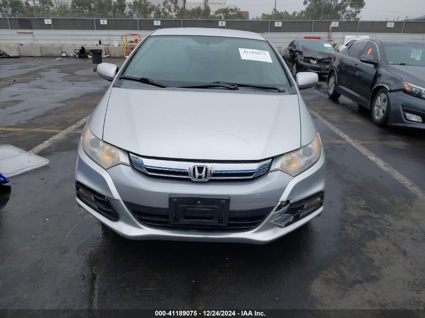 2012 Honda Insight Ex VIN: JHMZE2H76CS002722 Lot: 41189075