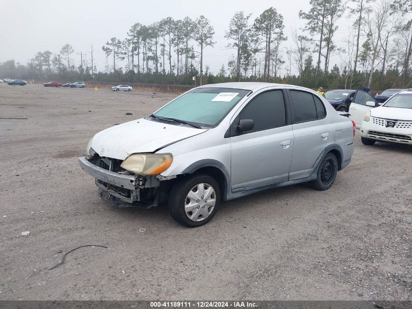 2000 Toyota Echo VIN: JTDBT1237Y0079806 Lot: 41189111