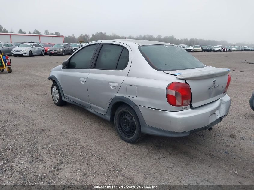 2000 Toyota Echo VIN: JTDBT1237Y0079806 Lot: 41189111