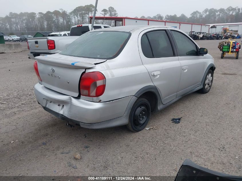 2000 Toyota Echo VIN: JTDBT1237Y0079806 Lot: 41189111