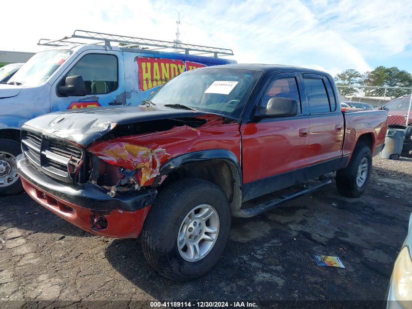 2001 Dodge Dakota Slt/Sport VIN: 1B7GG2AN01S111606 Lot: 41189114